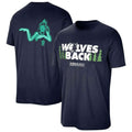 Bones Hyland Skelly Timberwolves front and back shirt