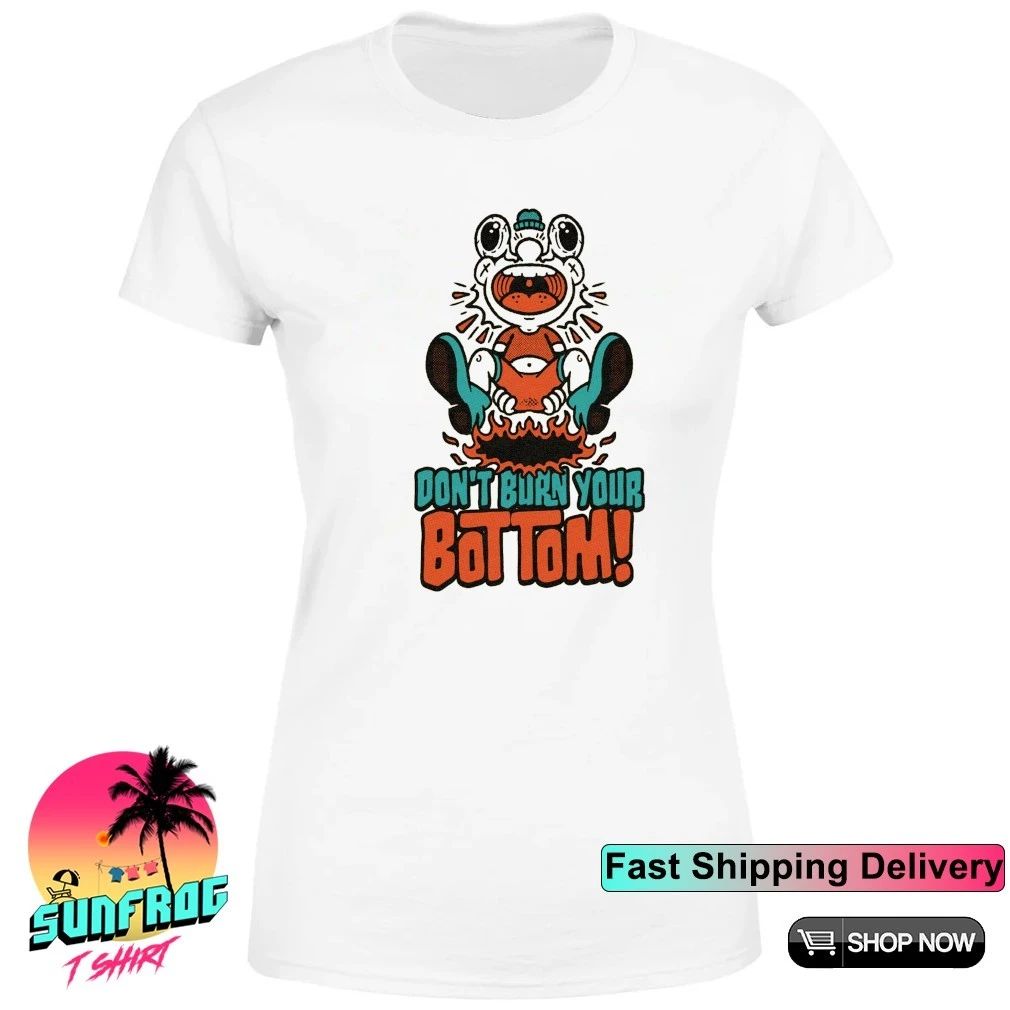 Crying child don’t burn your bottom shirt