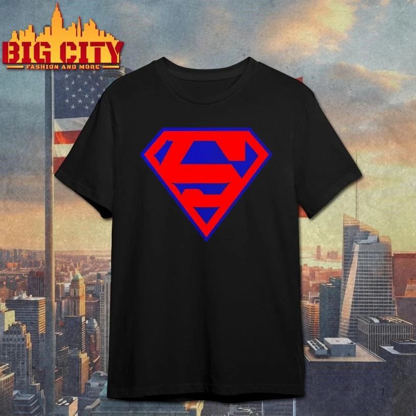 Jackson Hero Superman logo shirt