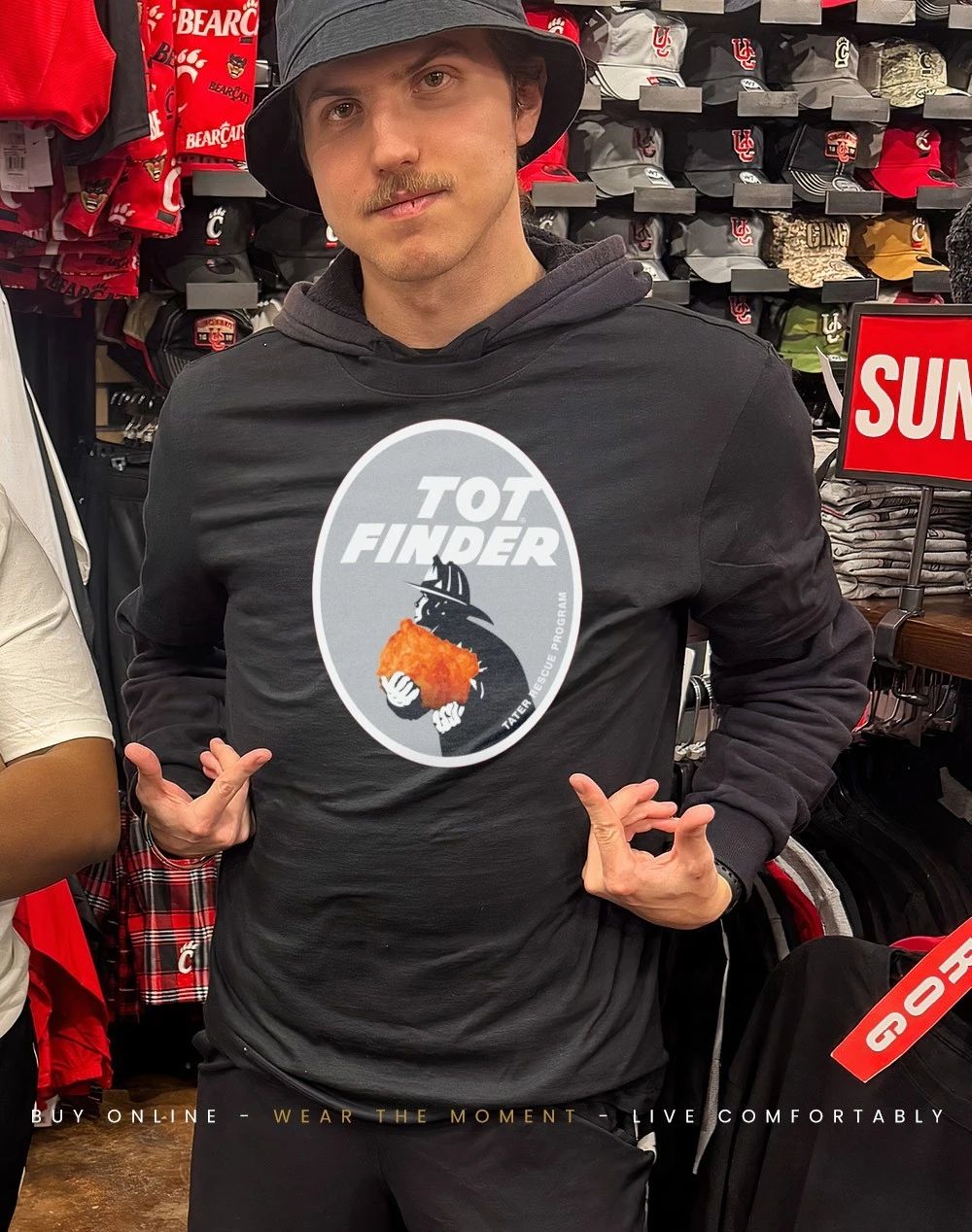 Tot Finder Tater Rescue Program shirt