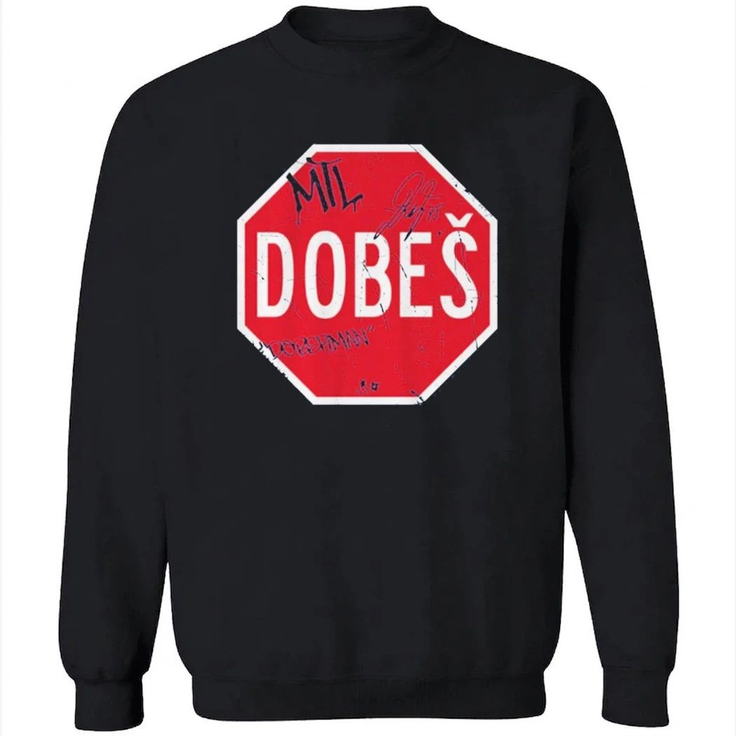 Jakub Dobeš Stop Sign Shirt