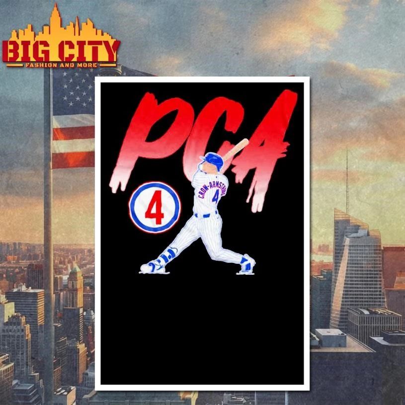Pete Crow-Armstrong PCA 4 Chicago Cubs Baseball Shirt
