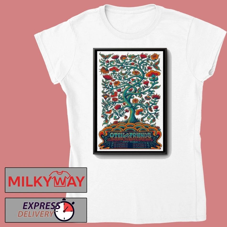 LIMITED May 12 2026 Oteil & Friends Tour Baltimore, MD Poster shirt