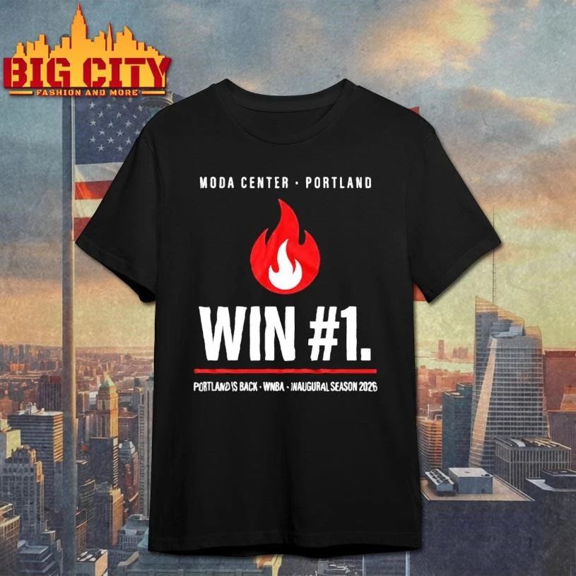 Portland Fire First Win WNBA Expansion Team History 2026 Shirt