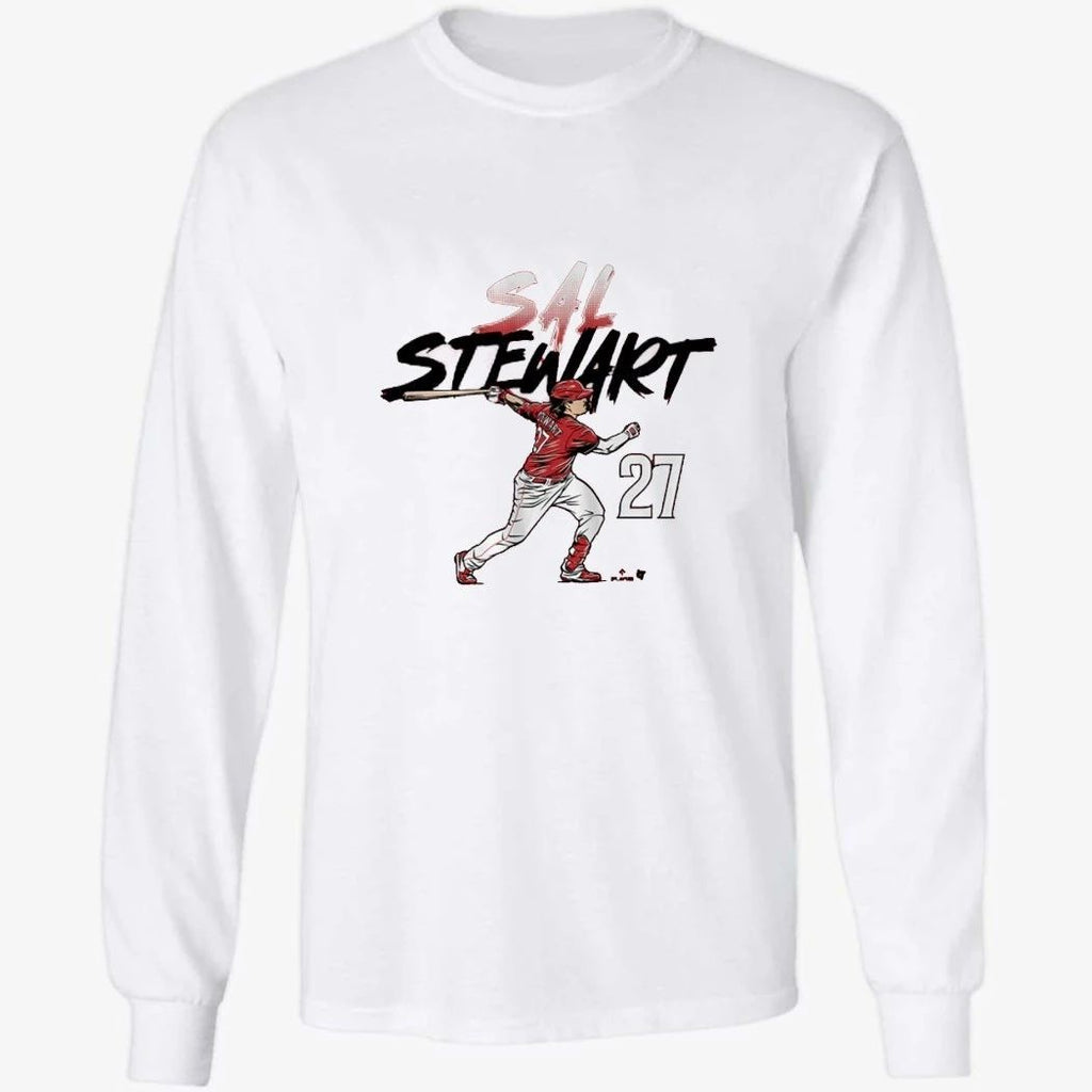 Sal Stewart Slugger Swing Number Shirt