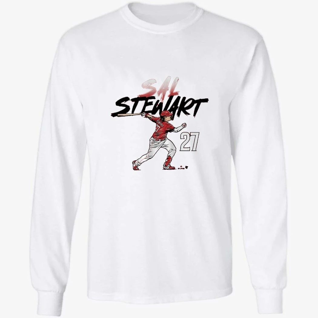 Sal Stewart Slugger Swing Number Shirt