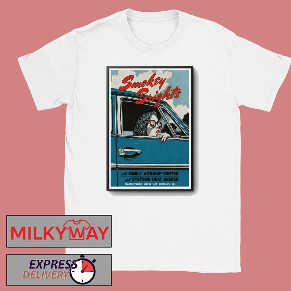 Smokey Brights Seattle WA 6 20 2026 Poster shirt