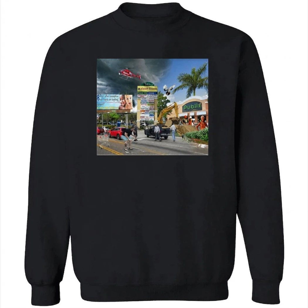 Funny Chaotic Florida Shopping Plaza Graphic Shirt