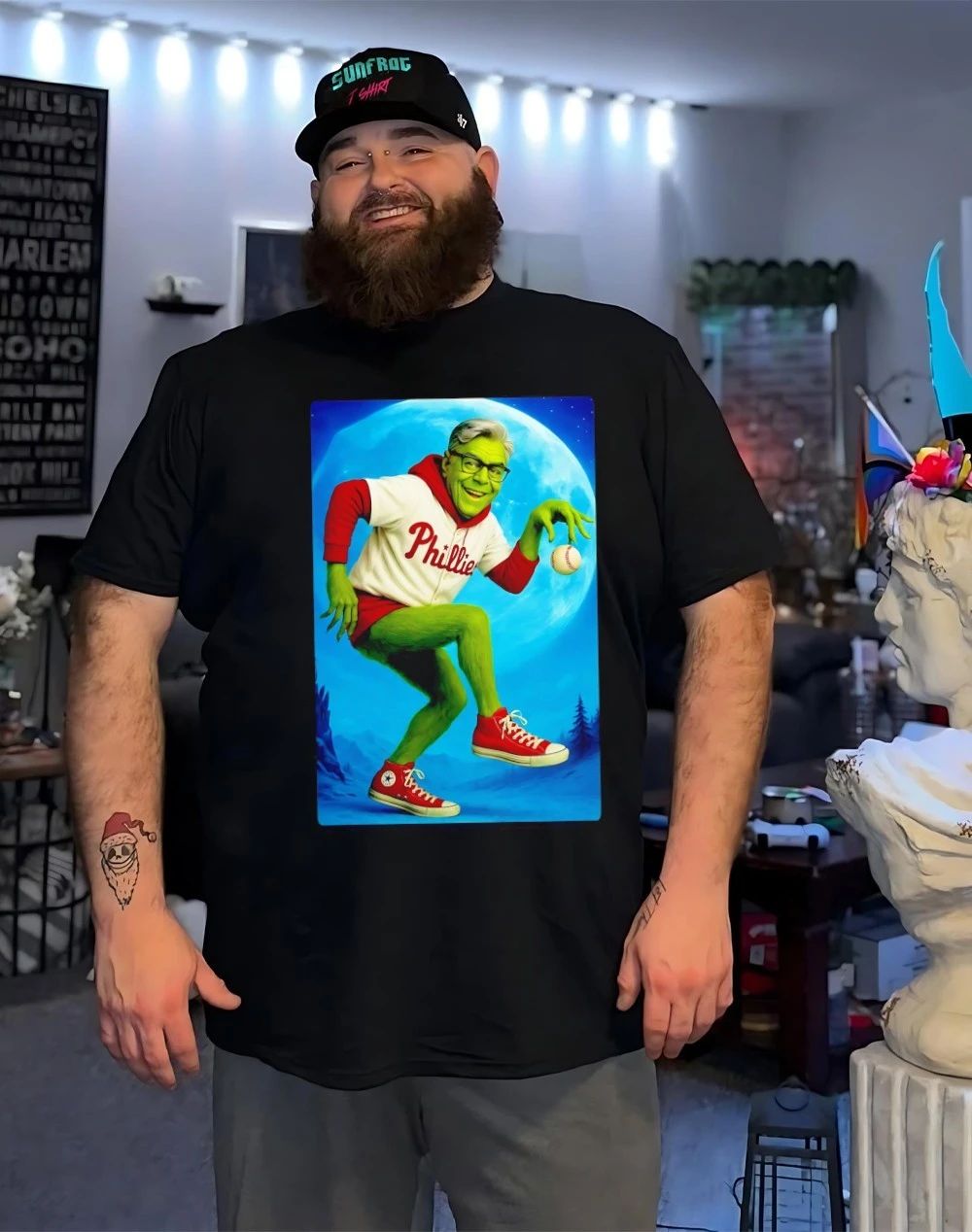 Phillies Karen Cheryl Wagner Grinch shirt