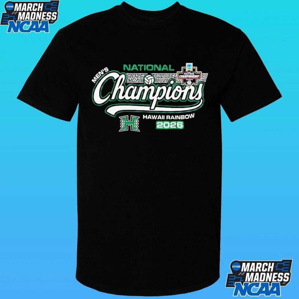 Hawaii Rainbow Warriors Ncaa National Champions 2026 Shirt
