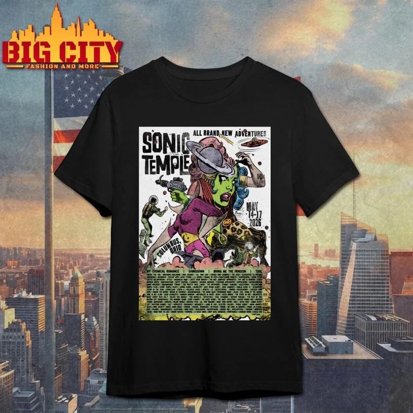 Sonic Temple Festival 5-14-5-17-2026 Columbus Ohio Poster Shirt