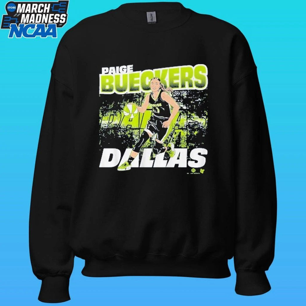 Dallas Wings Pro Basketball Paige Bueckers Street Ball Shirt