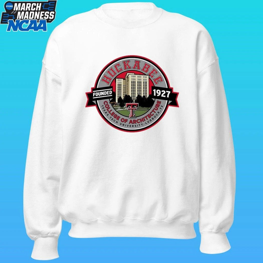 Texas Tech Red Raider Huckabee College Of Architecture Founded 1927 Retro Shirt