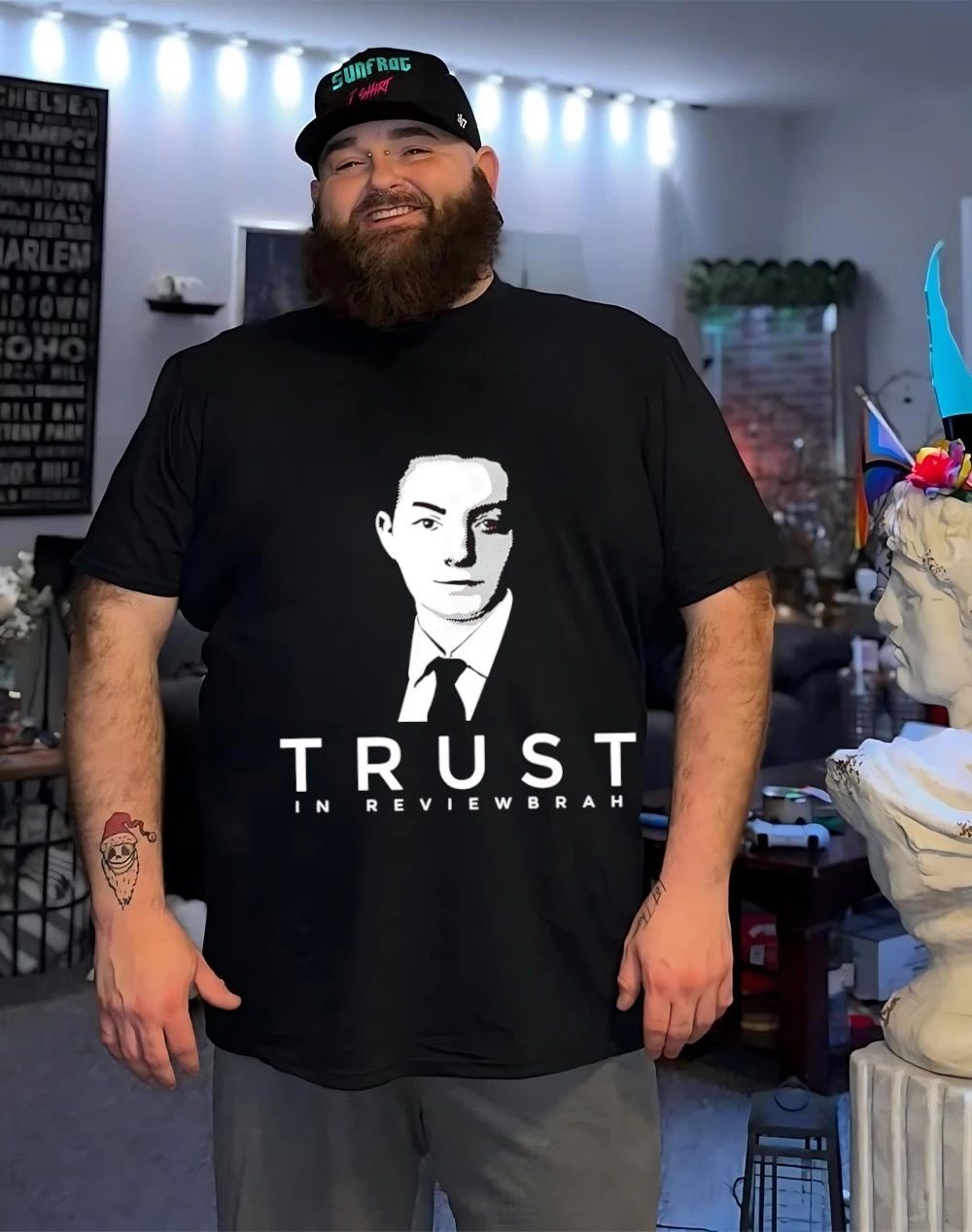 Trust in reviewbrah shirt
