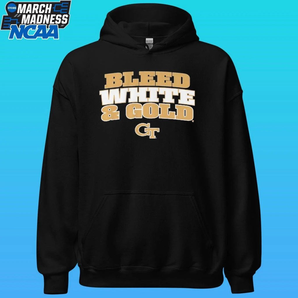Georgia Tech Yellow Jackets Bleed White & Gold Shirt