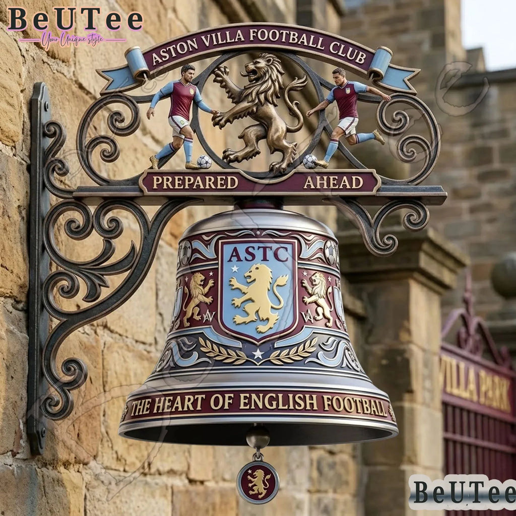 Aston Villa Football Club Premium 3D Wall Bell