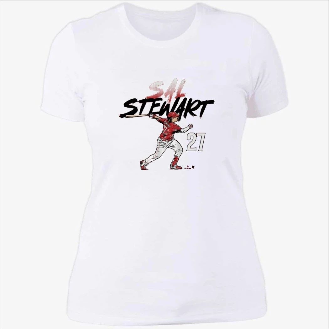 Sal Stewart Slugger Swing Number Shirt