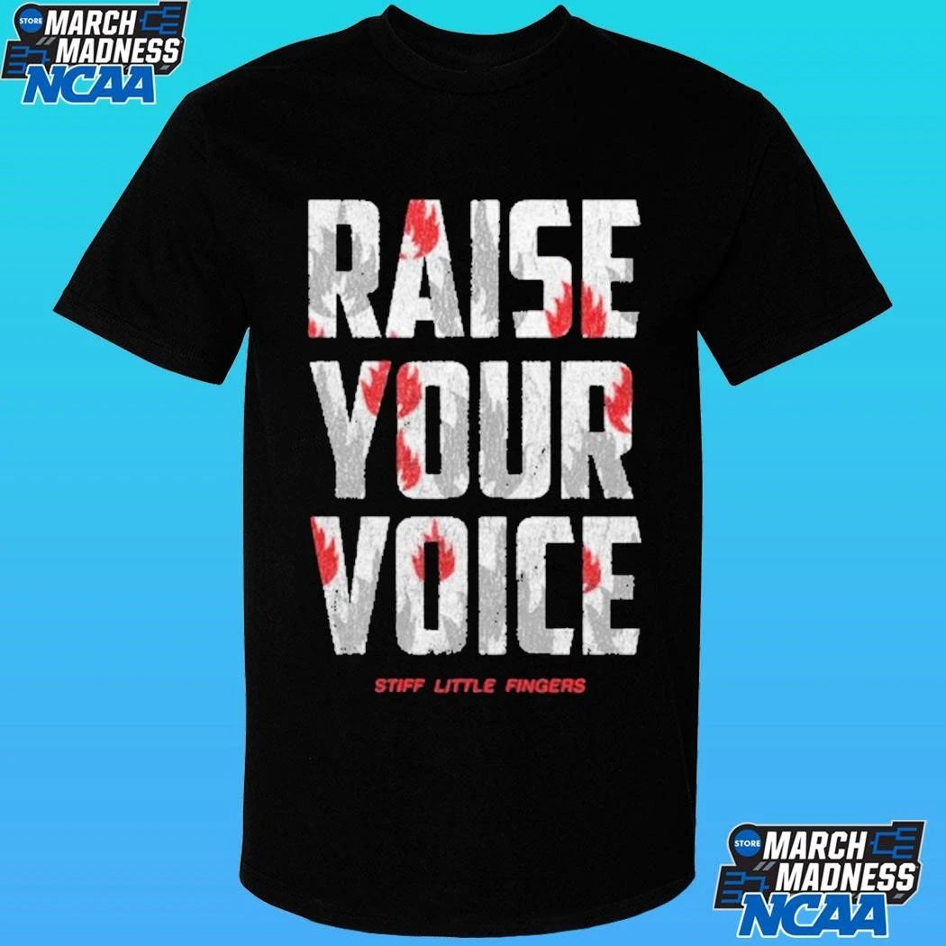 Stiff Little Fingers Raise Your Voice Shirt