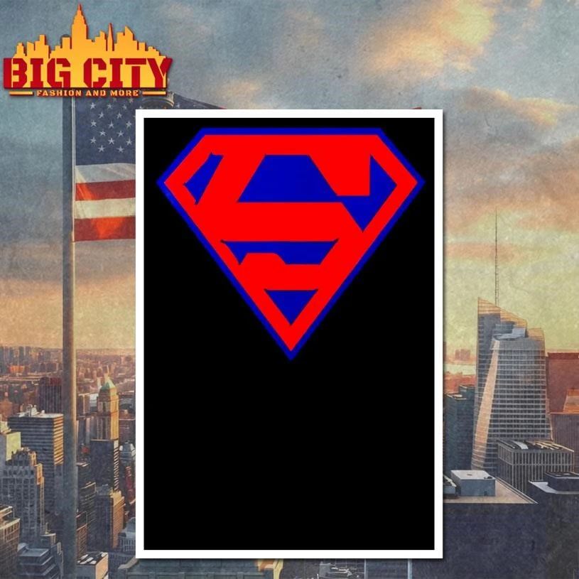 Jackson Hero Superman logo shirt