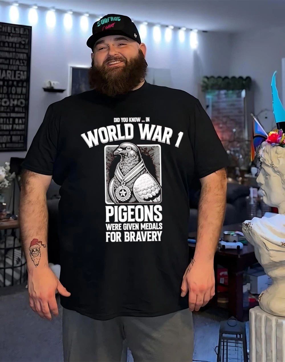 Did you know World war I pigeons were given medals for bravery shirt