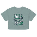 Later Gator Women's Crop Tee