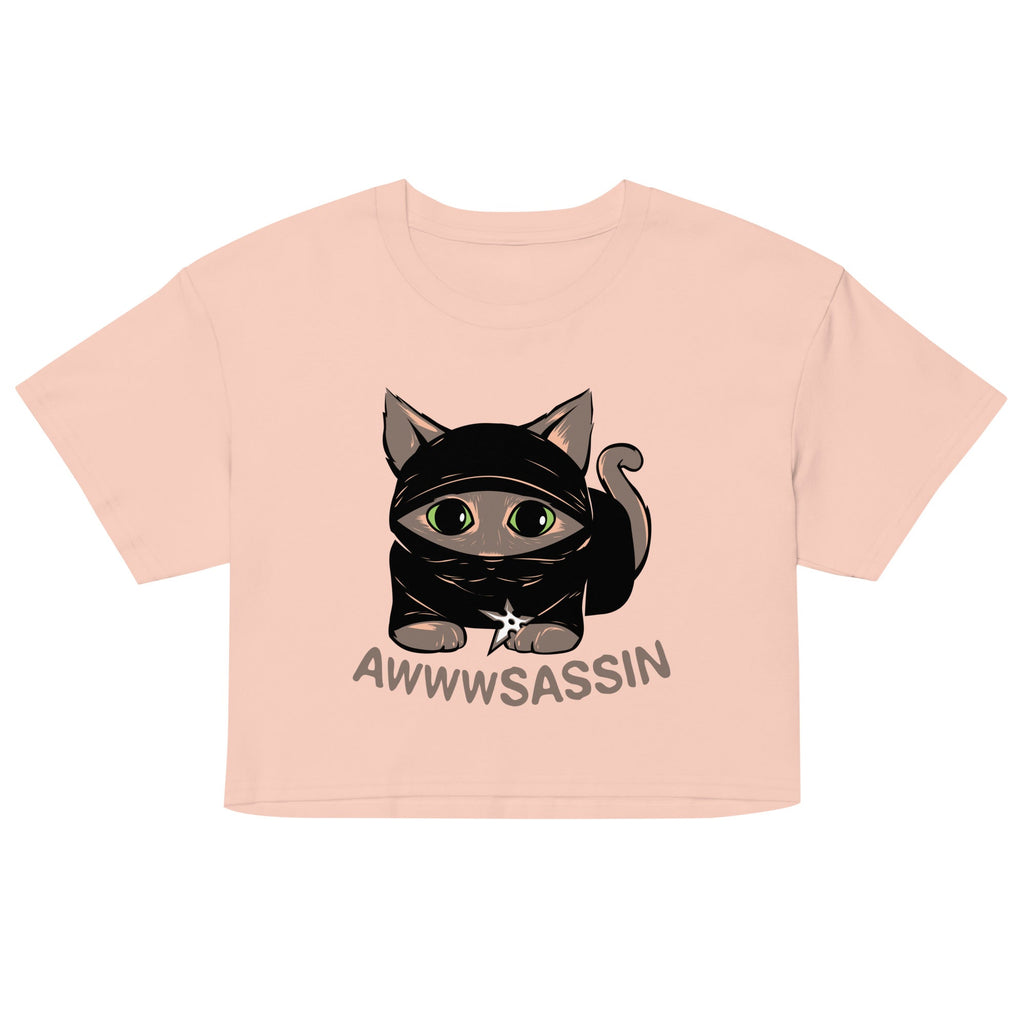 Awwwsassin Women's Crop Tee